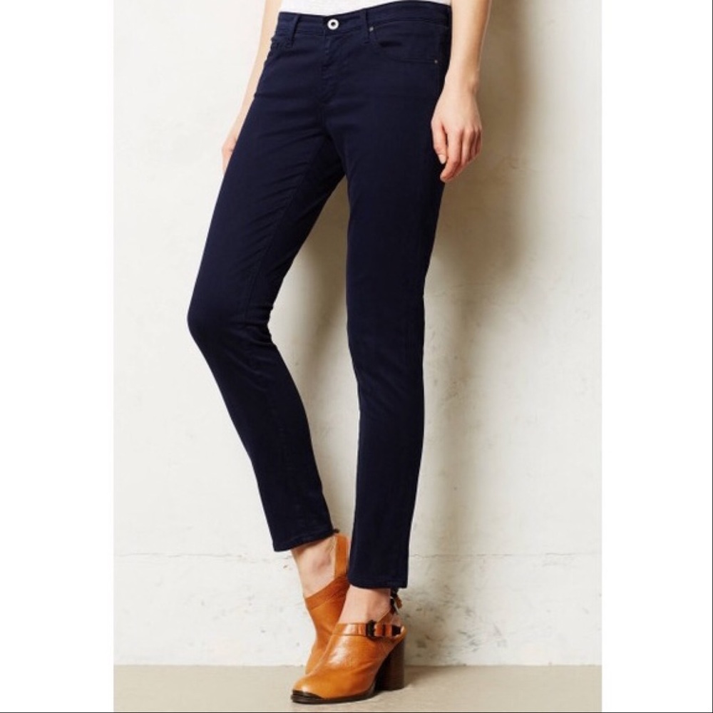 Ag Adriano Goldschmied Stevie Ankle Slim Sateen